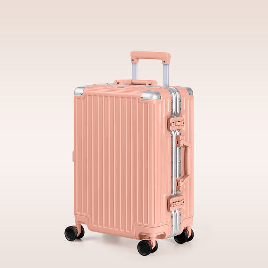 AnyZip Carry On Luggage: Aluminum Edition