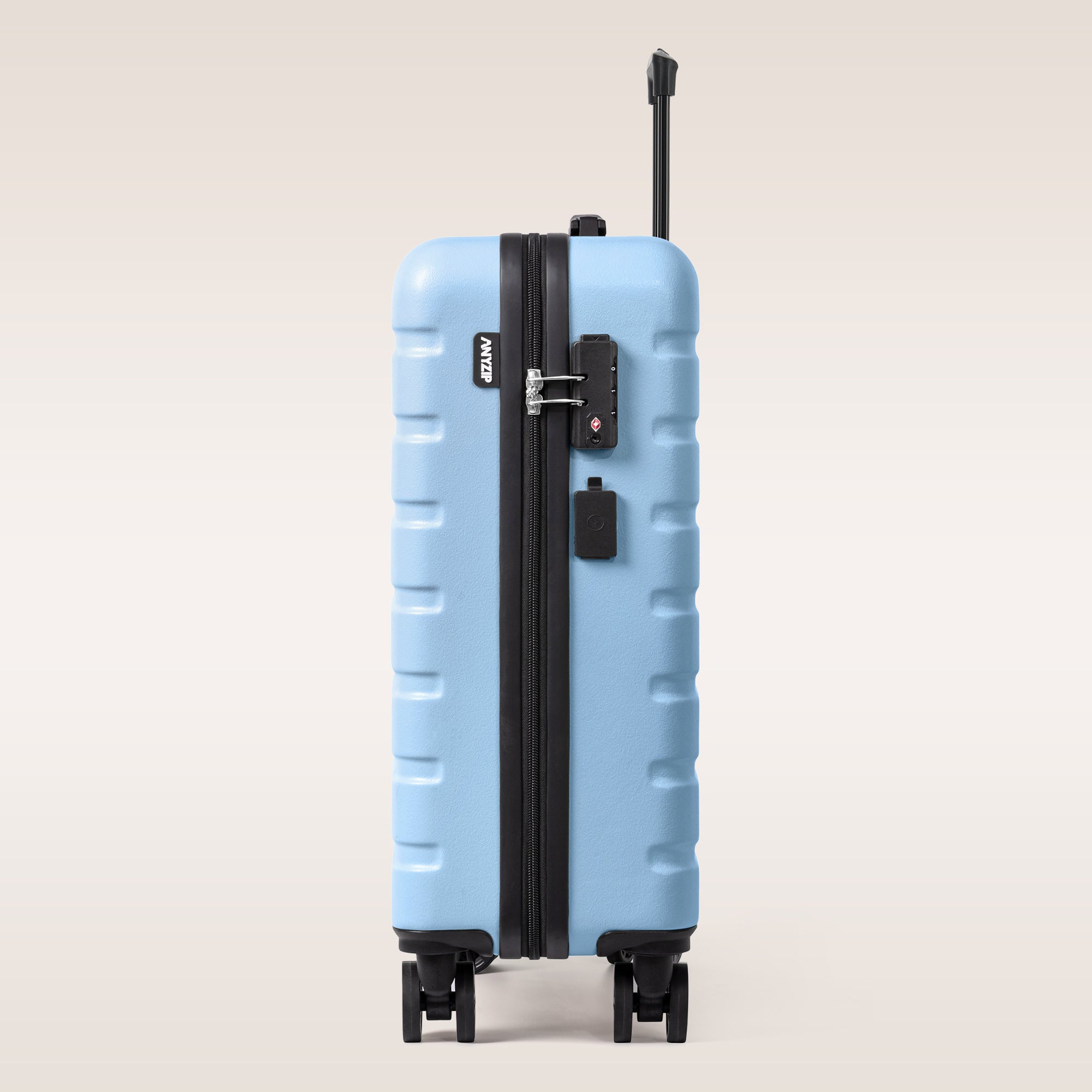 Baby blue luggage hot sale