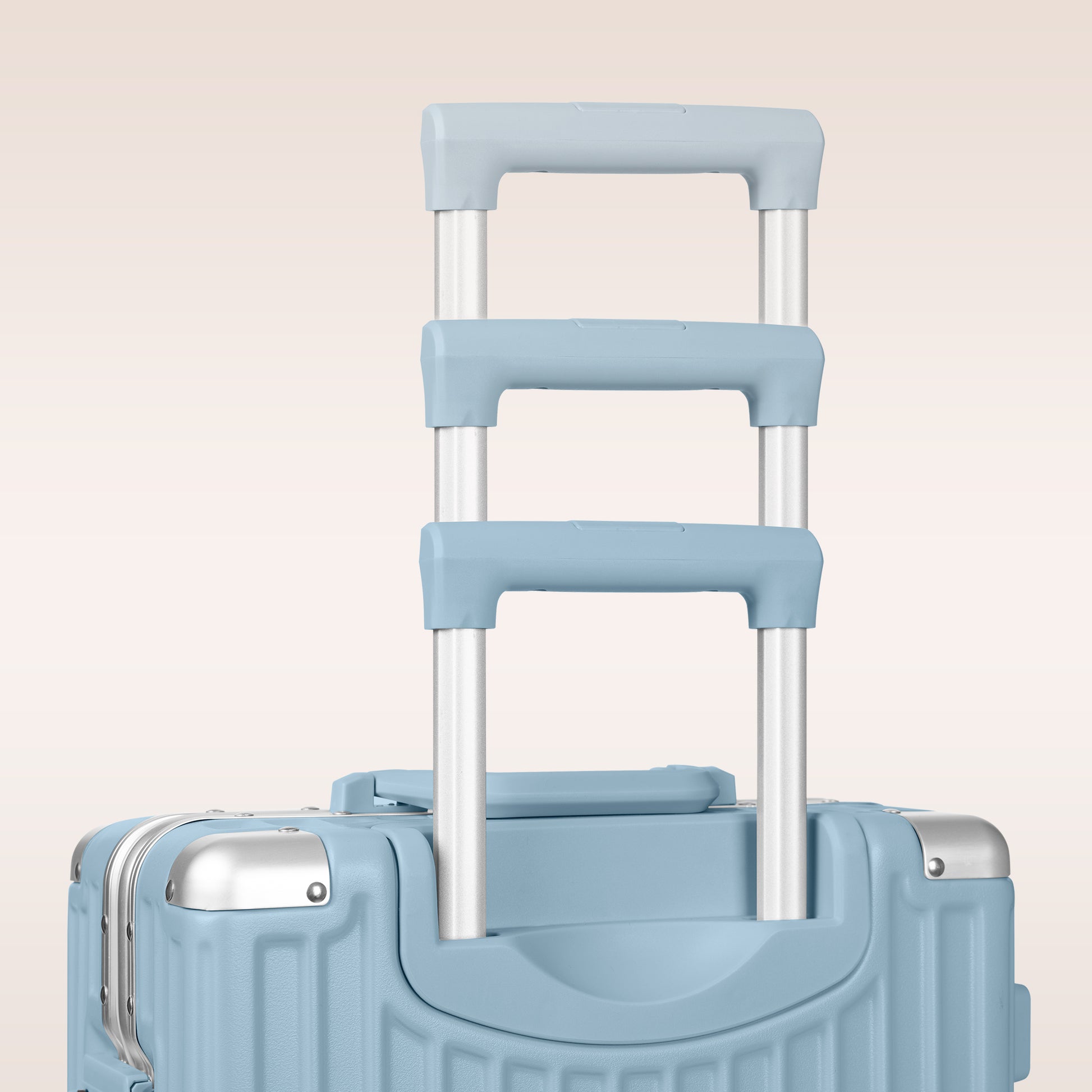 AnyZip Carry On Luggage: Aluminum Edition